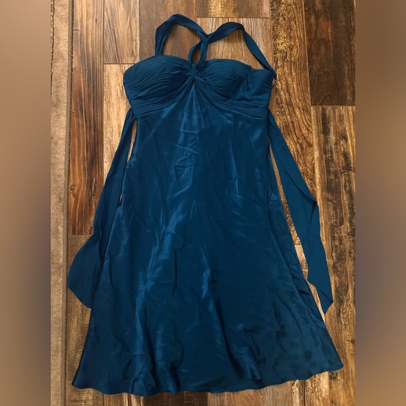 Silk mini dress by Adriana Papel - Picture 5 of 8